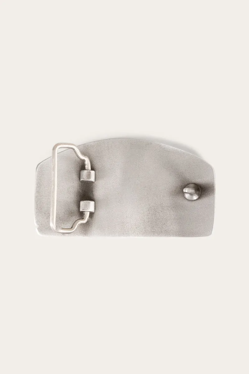 Hot Ringers Western Midlands Belt Buckle - Silver