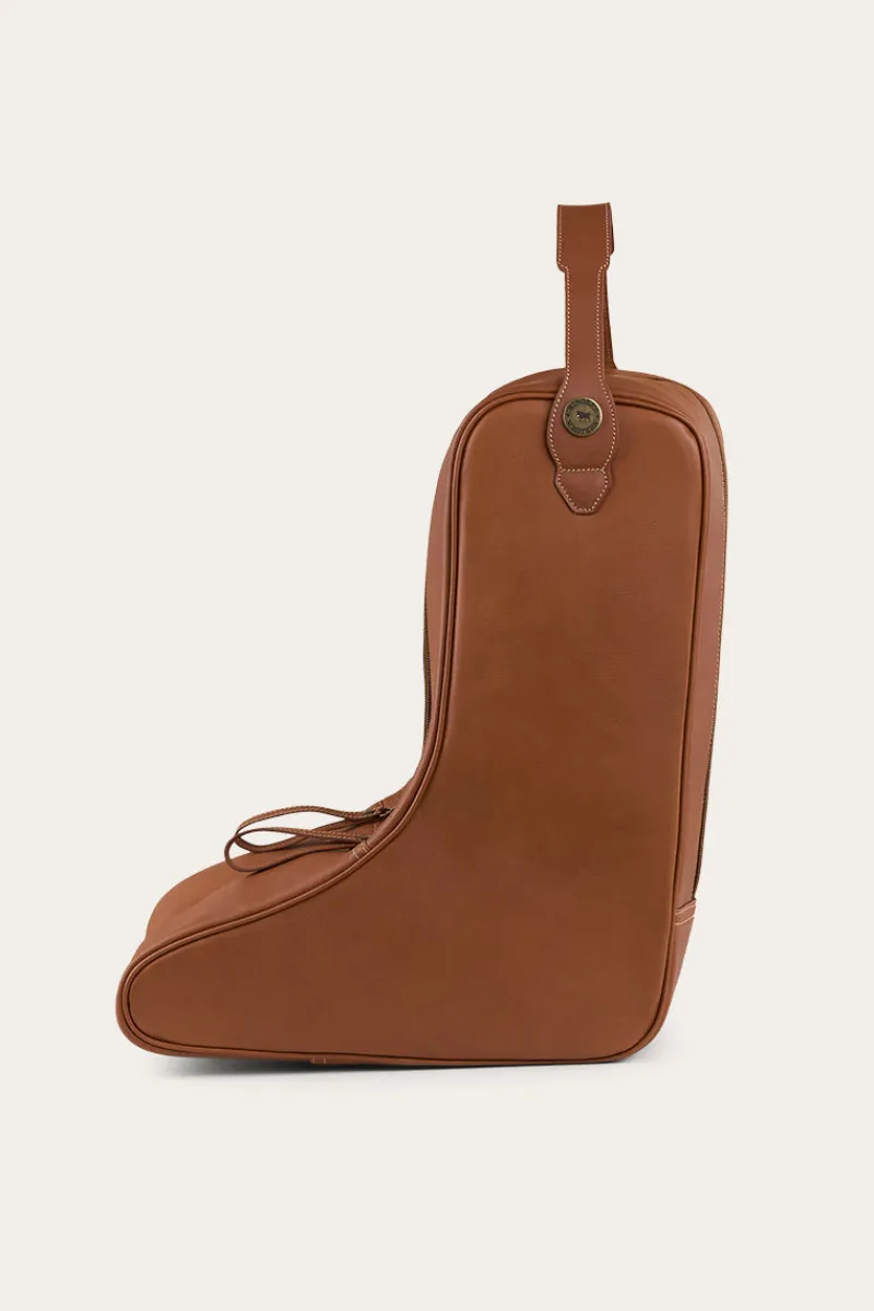 Clearance Ringers Western Miguel Leather Boot Bag - Bourbon
