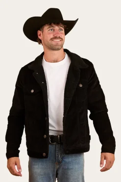 Ringers Western Milawa Mens Corduroy Jacket - Black