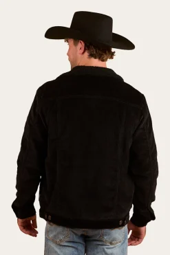 Ringers Western Milawa Mens Corduroy Jacket - Black