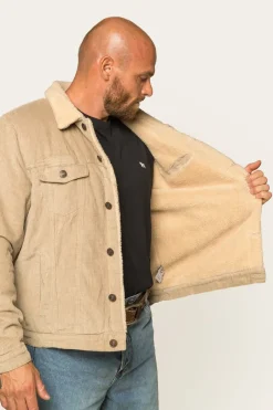 Clearance Ringers Western Milawa Mens Corduroy Jacket - Camel