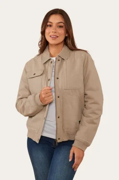 Best Ringers Western Mulgrave Womens Jacket - Camel