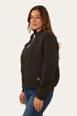 Best Ringers Western Mulgrave Womens Jacket - Washed Black