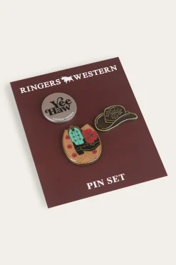 Outlet Ringers Western Nandaka Pin Set - Multi