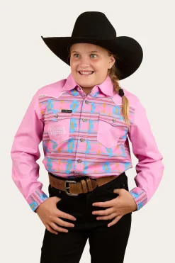Sale Ringers Western Oakley Kids Limited Edition Work Shirt - Pink