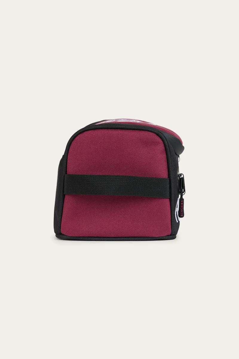 Hot Ringers Western Occy Toiletry Bag - Burgundy / Black