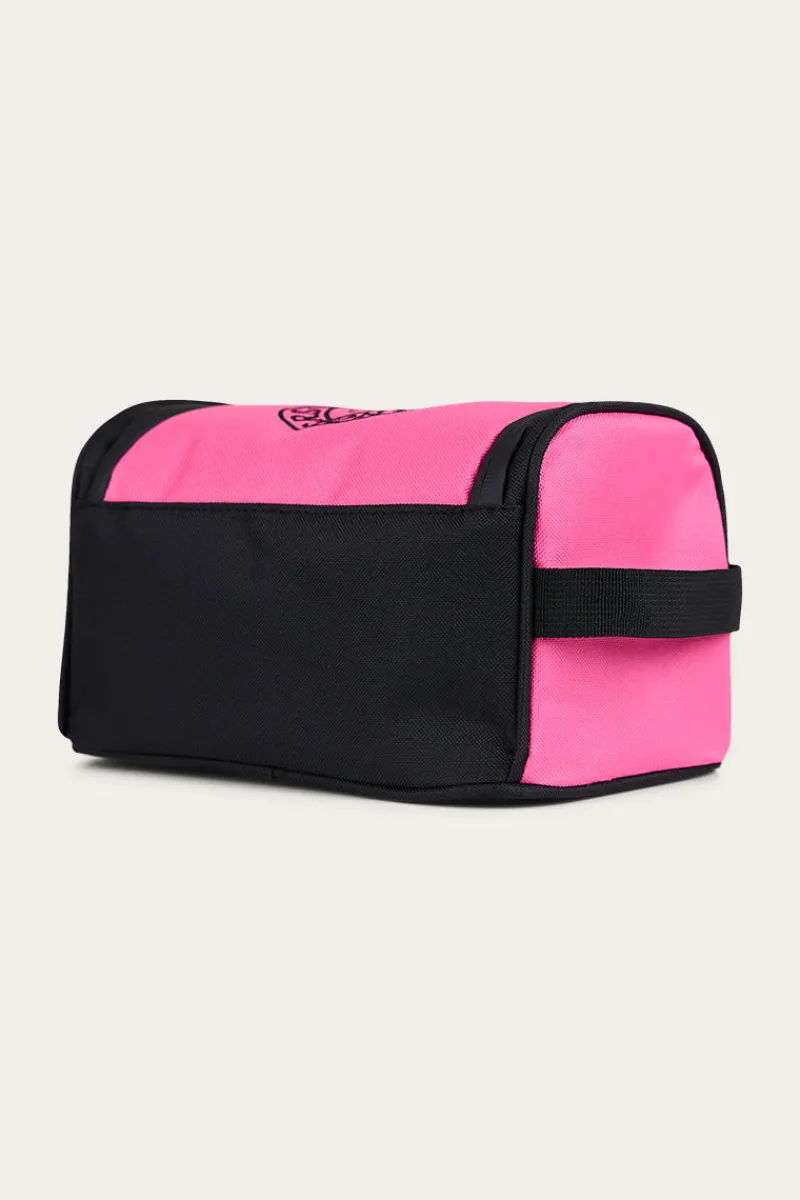 Hot Ringers Western Occy Toiletry Bag - Pink / Black