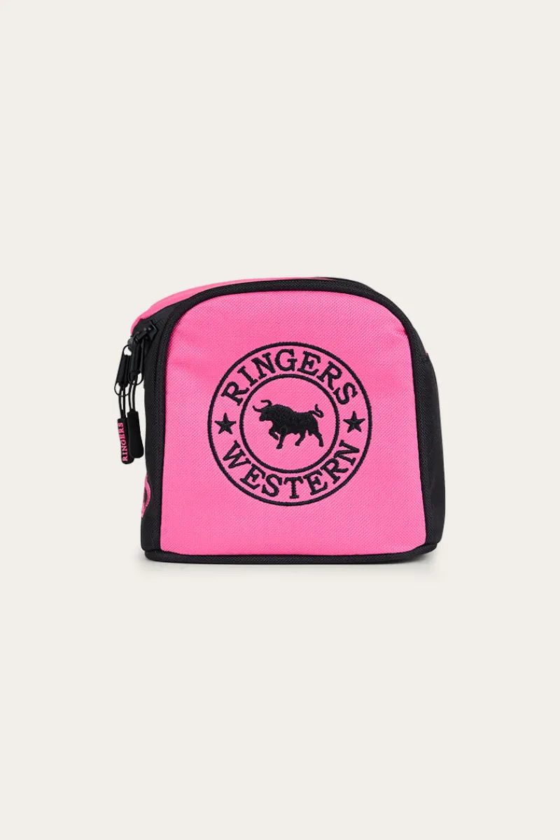 Hot Ringers Western Occy Toiletry Bag - Pink / Black