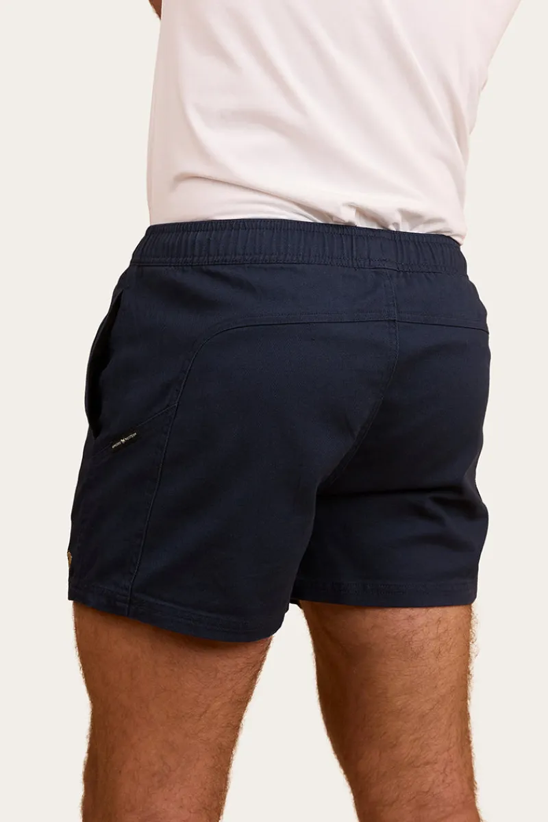 Discount Ringers Western Oliver Heavy Weight Ruggers - Dark Navy/Camel