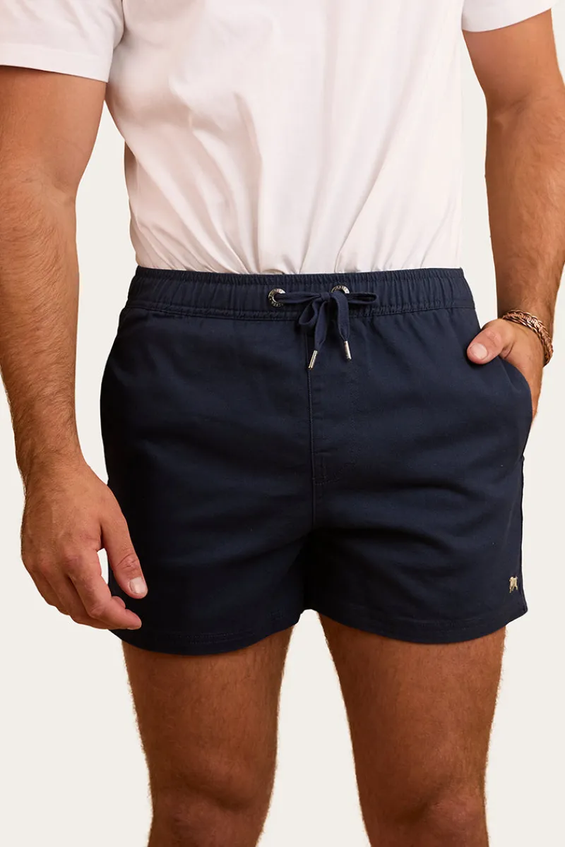 Discount Ringers Western Oliver Heavy Weight Ruggers - Dark Navy/Camel