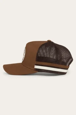New Ringers Western Pendleton Trucker Cap - Chocolate