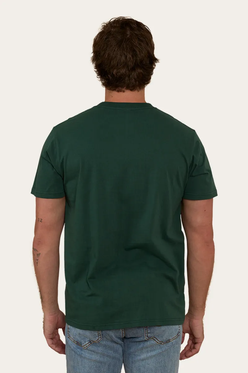 Clearance Ringers Western Princeton Mens Loose Fit T-Shirt - Pine