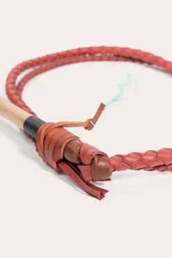 Hot Ringers Western Redhide 6ft Stock Whip Australian Made - Redhide
