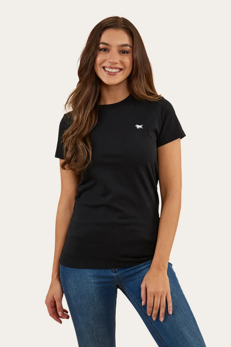 Ringers Western Reeves Womens Classic Fit T-Shirt - Black