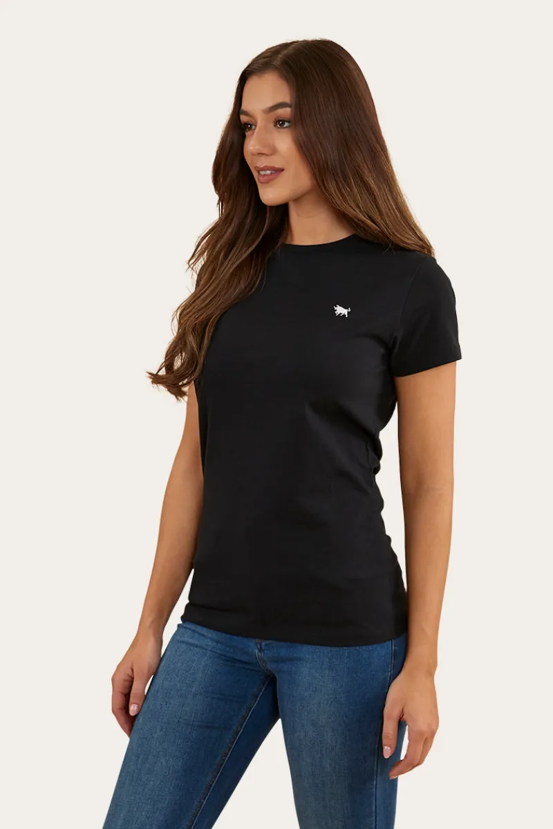 Ringers Western Reeves Womens Classic Fit T-Shirt - Black