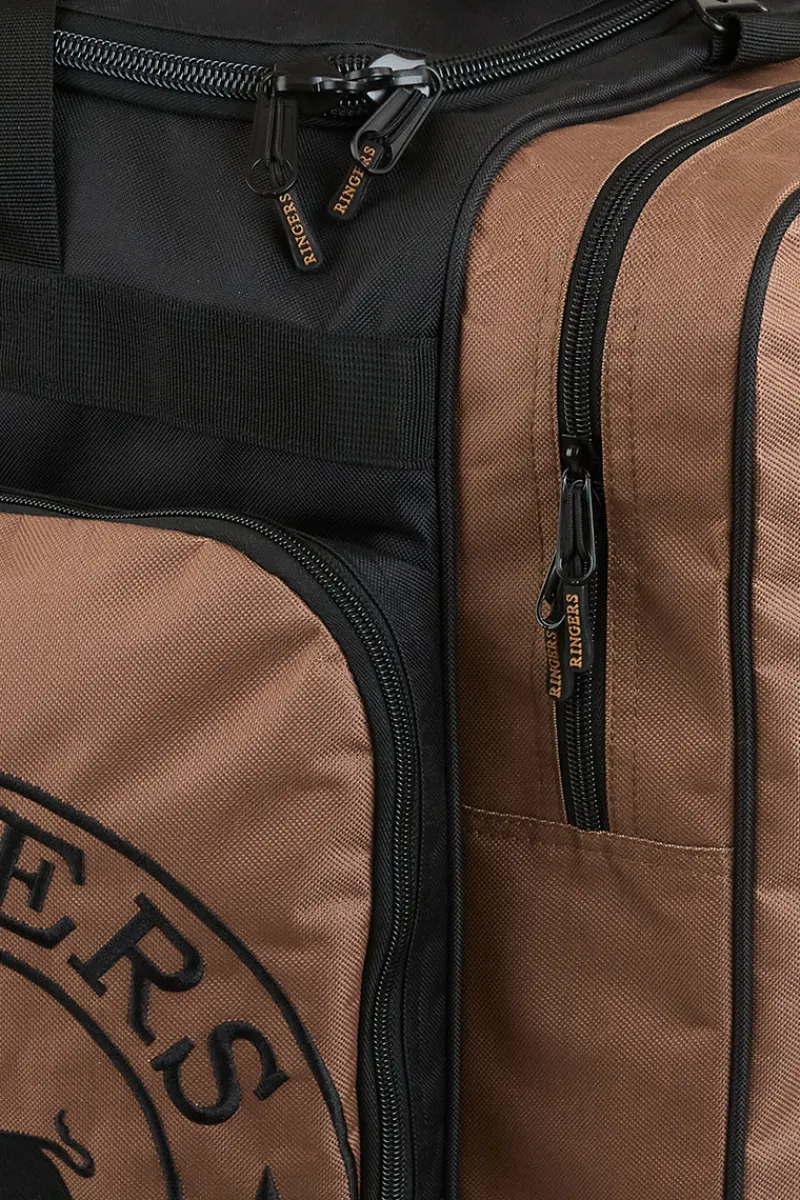 Hot Ringers Western Rider Sports Bag - Brown / Black
