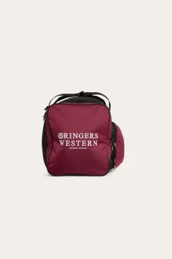 Discount Ringers Western Rider Sports Bag - Burgundy/Black