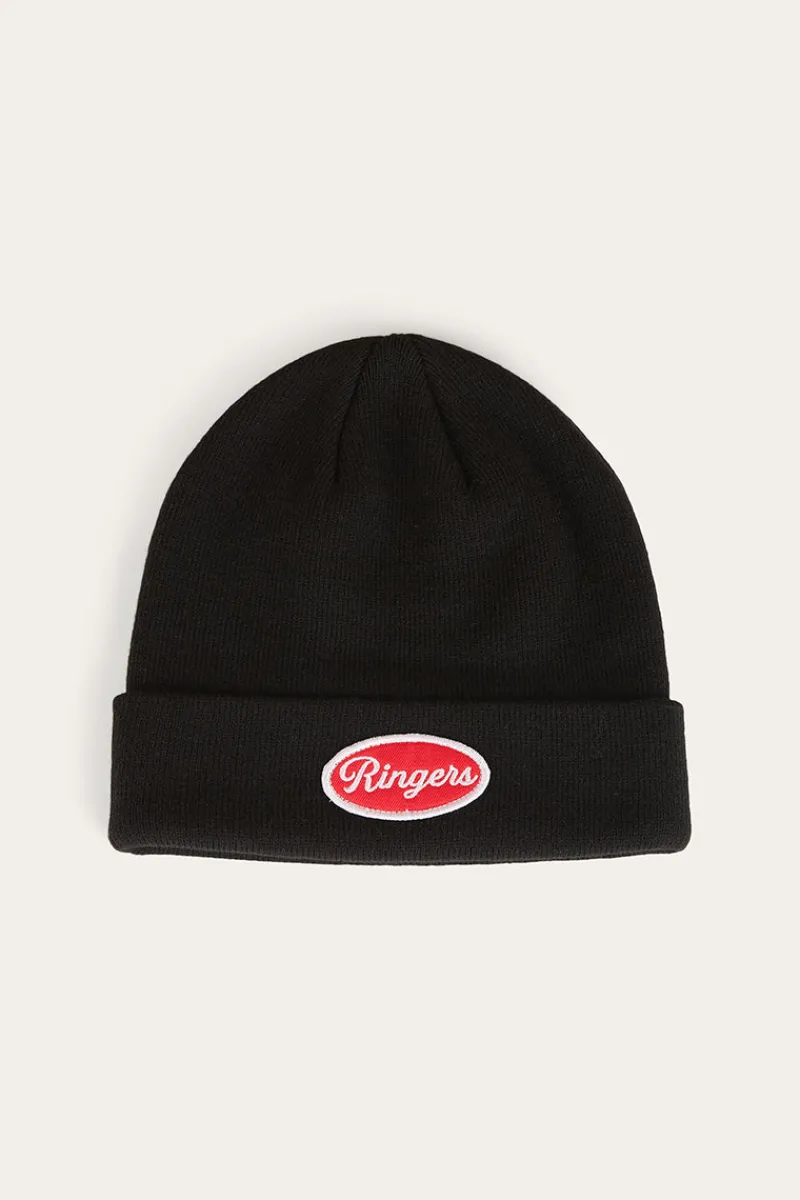Outlet Ringers Western Ridge Beanie - Black