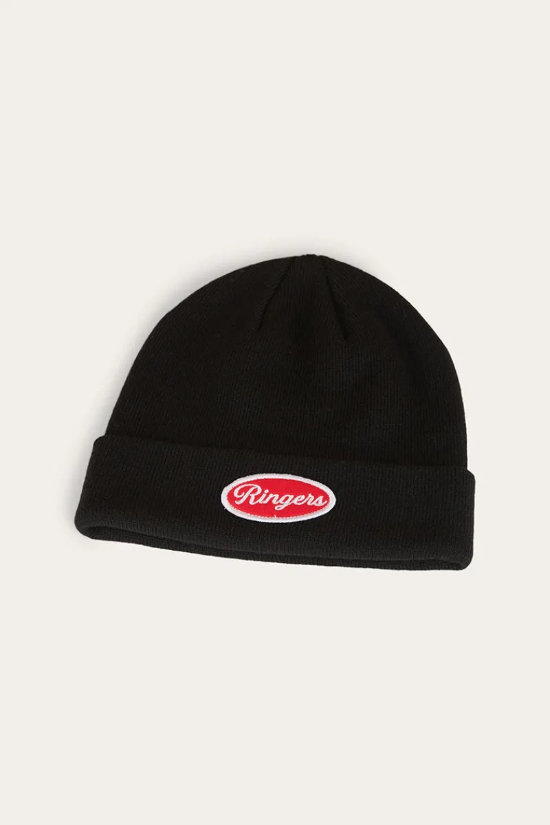 Outlet Ringers Western Ridge Beanie - Black