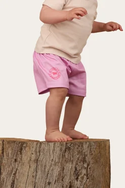 Discount Ringers Western Ringers Babies Footy Short - Pastel Pink / Candy