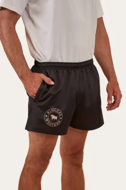 Ringers Western Ringers Footy Shorts - Black