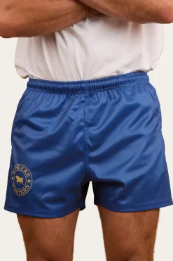 Outlet Ringers Western Ringers Footy Shorts - Blue