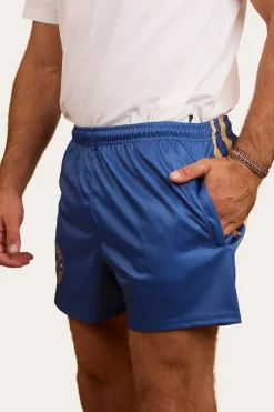 Outlet Ringers Western Ringers Footy Shorts - Blue