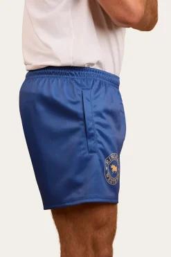 Outlet Ringers Western Ringers Footy Shorts - Blue