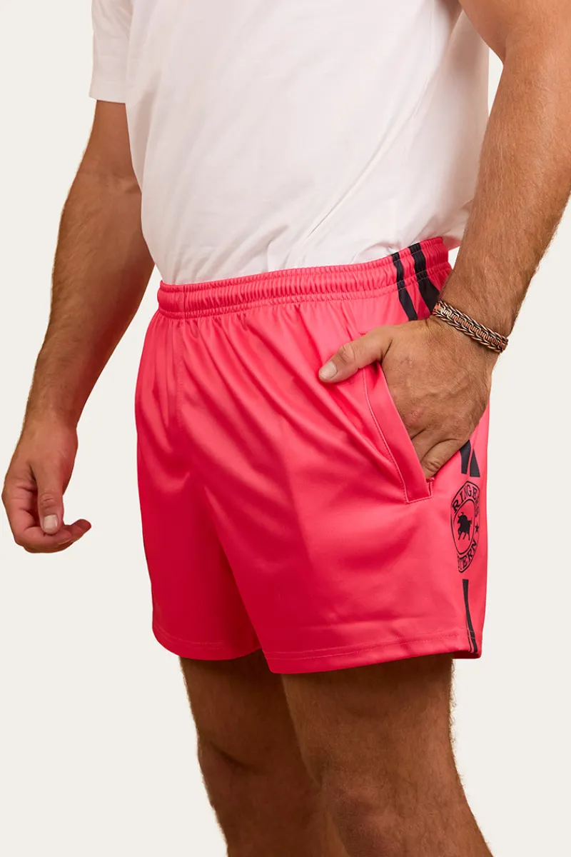 Sale Ringers Western Ringers Footy Shorts - Melon