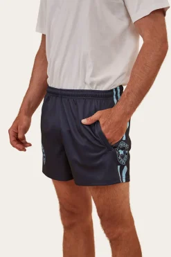 New Ringers Western Ringers Footy Shorts - Navy