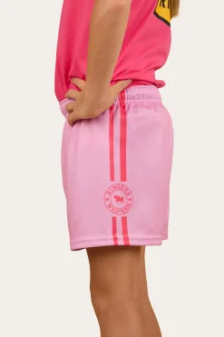 Best Ringers Western Ringers Kids Footy Shorts - Pastel Pink