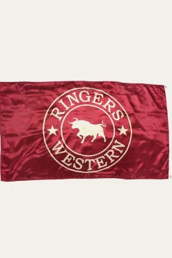 Best Ringers Western Flag - Burgundy