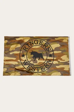 Hot Ringers Western Flag - Camo/Black