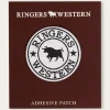 Outlet Ringers Western Logo Patch - White/Black