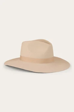 Sale Ringers Western Rivercrossing Felt Hat - Beige