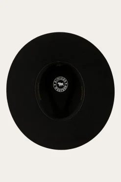 New Ringers Western Rivercrossing Felt Hat - Black