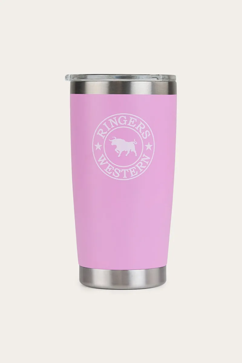 Clearance Ringers Western Riverstone Tumbler - Pastel Pink