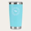 Hot Ringers Western Riverstone Tumbler - Turquoise