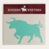 Discount Ringers Western RW Bull Sticker - Mint