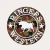 New Ringers Western RW Camo Logo Sticker