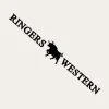 Online Ringers Western RW Large Long Die Cut Sticker