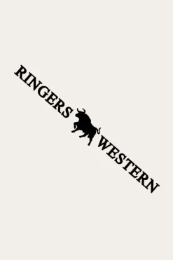 Online Ringers Western RW Large Long Die Cut Sticker