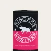 Online Ringers Western RW Splice Stubby Cooler - Pink / Navy