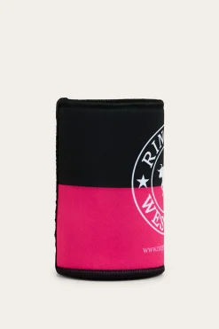 Online Ringers Western RW Splice Stubby Cooler - Pink / Navy
