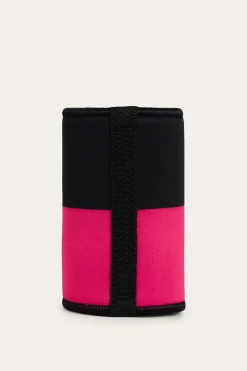 Online Ringers Western RW Splice Stubby Cooler - Pink / Navy