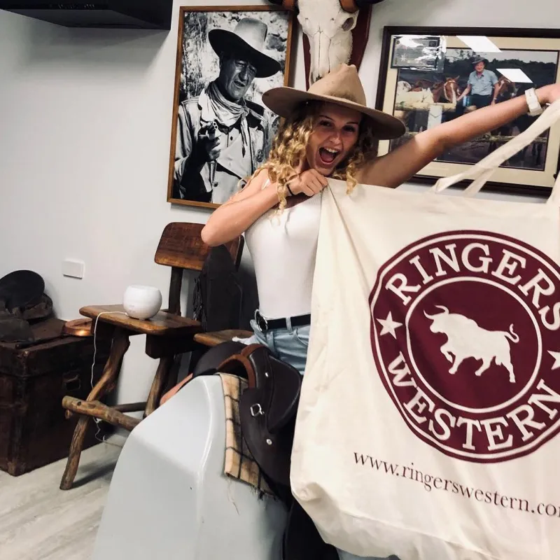 Clearance Ringers Western RW X-Large Shopping Bag