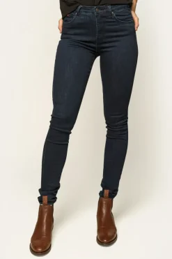 Outlet Ringers Western Sammy Womens High Rise Skinny Leg Jeans - Indigo Blue