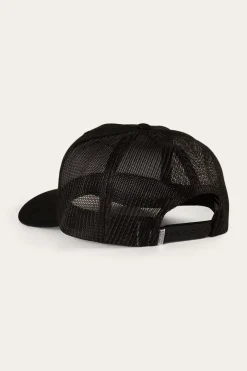 Hot Ringers Western Scotty Trucker Cap - Black