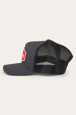 Discount Ringers Western Scotty Trucker Cap - Charcoal/Red