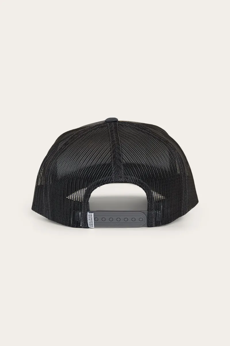 Discount Ringers Western Scotty Trucker Cap - Charcoal/Red